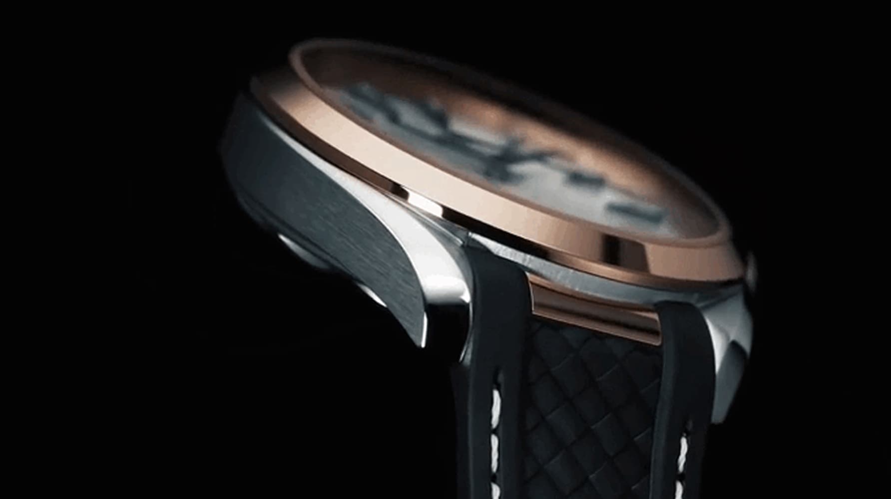 Watch in a gold case